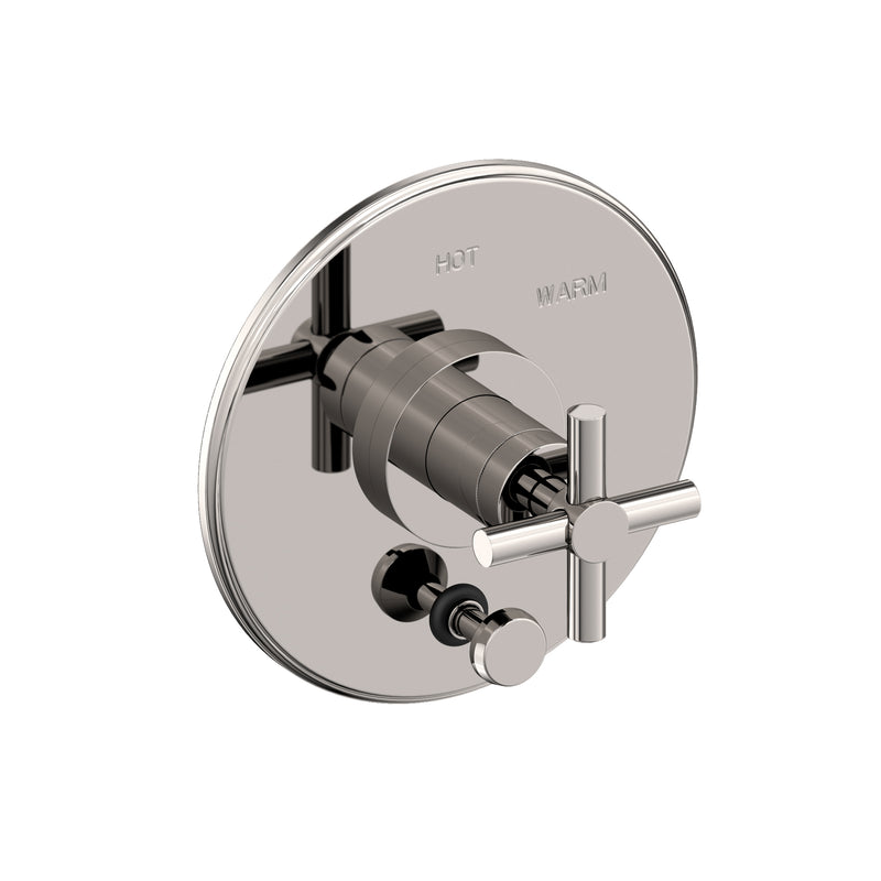 Newport Brass 5-992BP East Linear Balanced Pressure Tub & Shower Diverter Plate with Handle. Less Showerhead, arm and flange.
