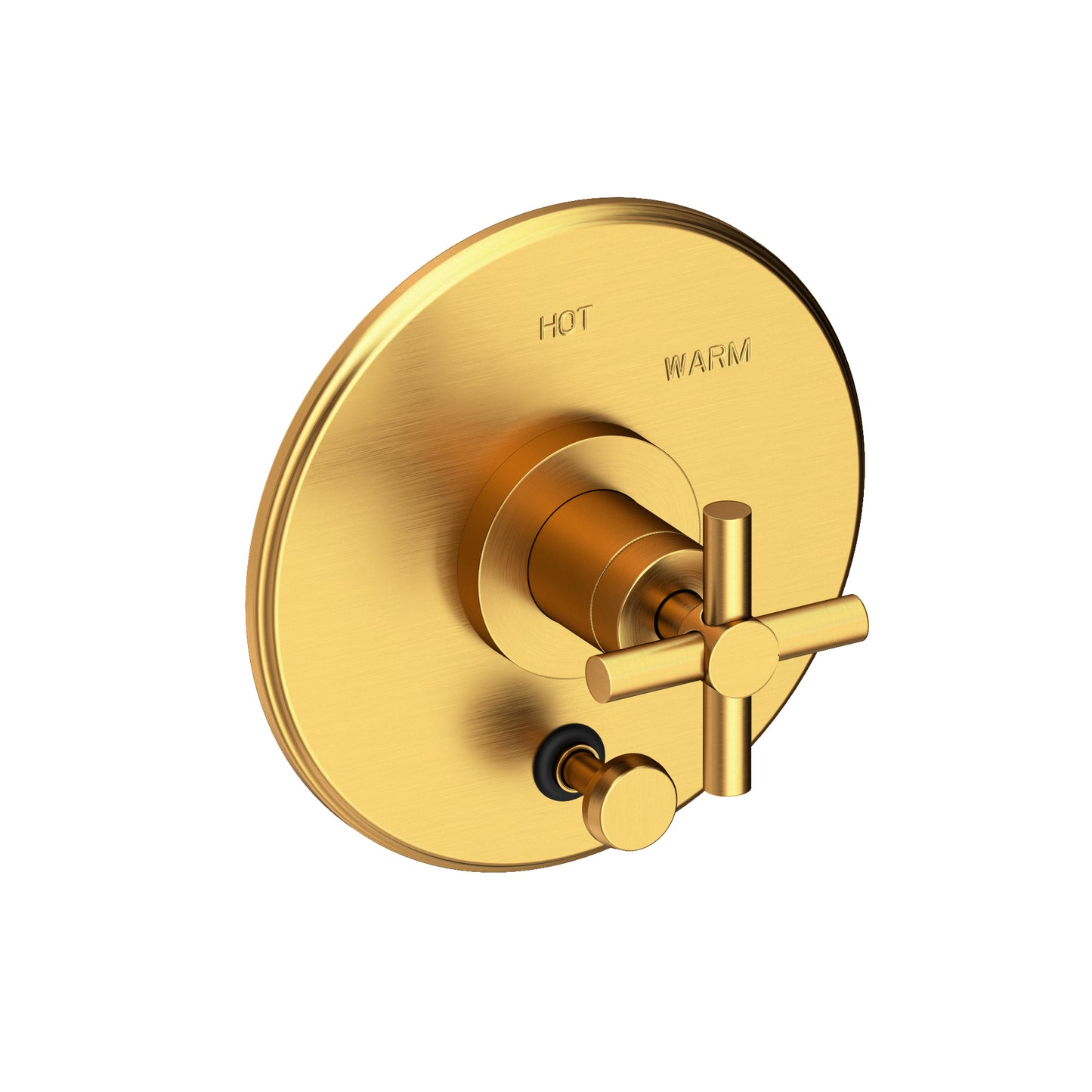 Newport Brass 5-992BP East Linear Balanced Pressure Tub & Shower Diverter Plate With Handle