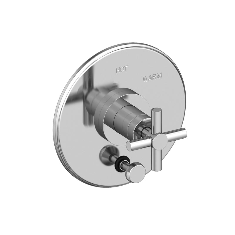 Newport Brass 5-992BP East Linear Balanced Pressure Tub & Shower Diverter Plate With Handle