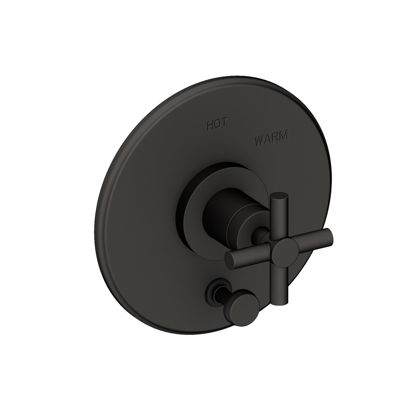 Newport Brass 5-992BP East Linear Balanced Pressure Tub & Shower Diverter Plate With Handle