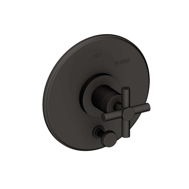 Newport Brass 5-992BP East Linear Balanced Pressure Tub & Shower Diverter Plate with Handle. Less Showerhead, arm and flange.