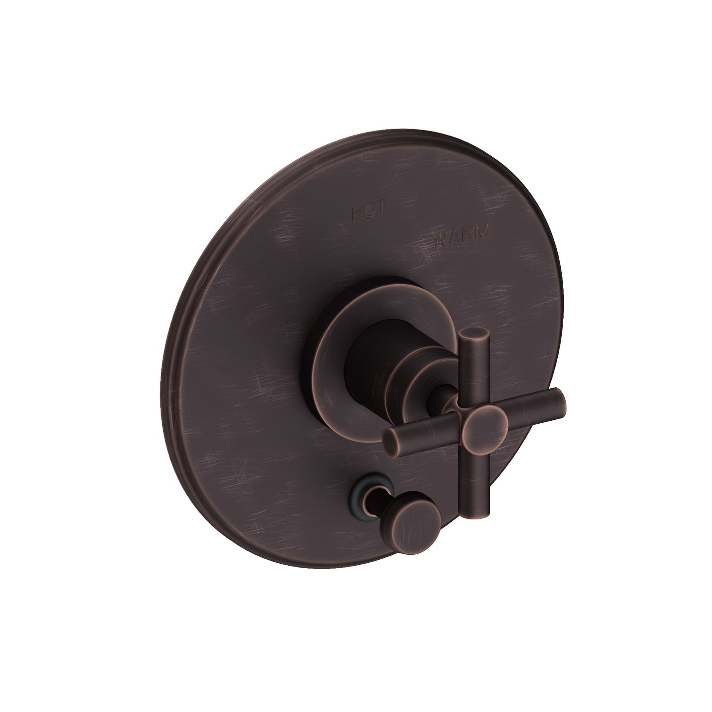 Newport Brass 5-992BP East Linear Balanced Pressure Tub & Shower Diverter Plate With Handle