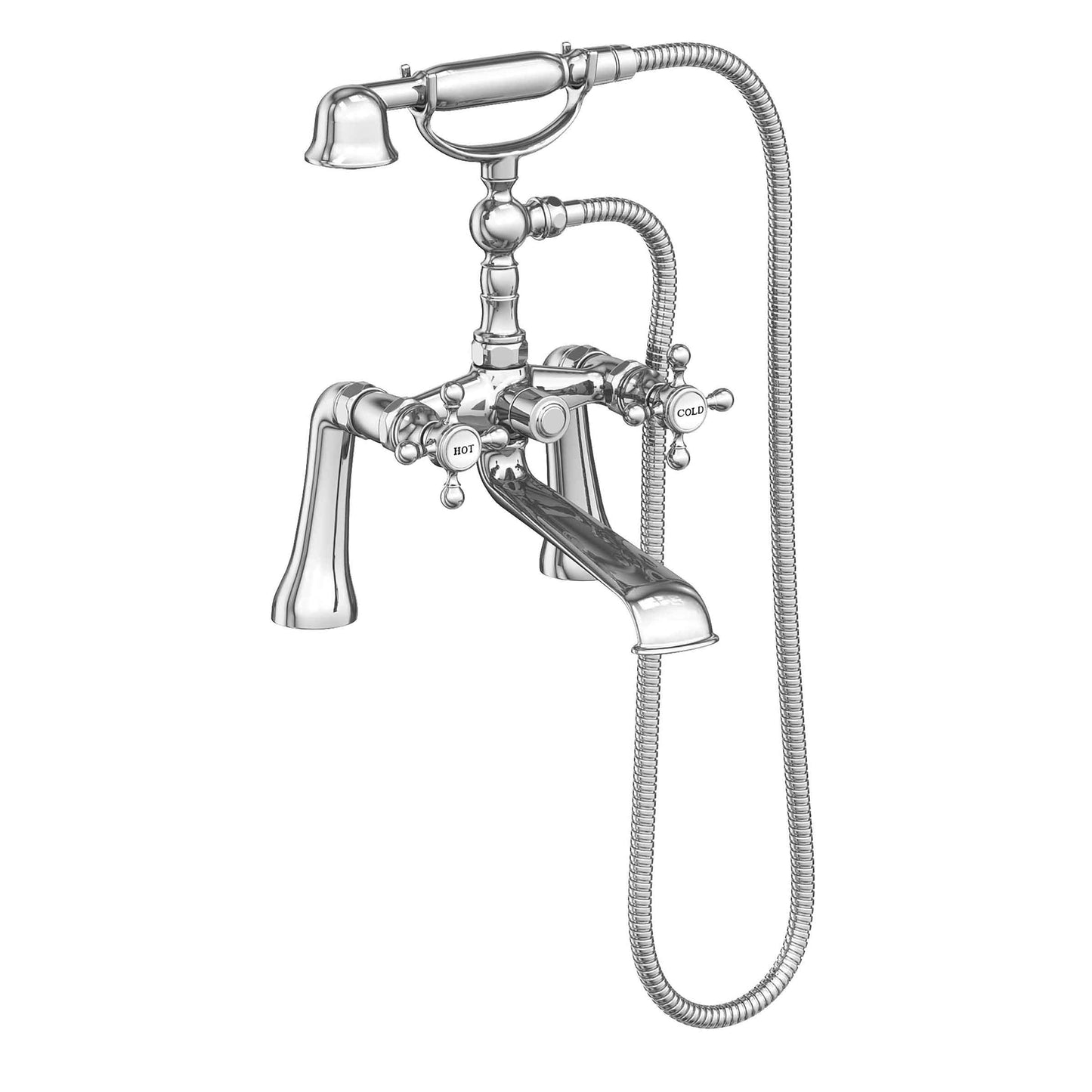 Newport Brass 920-4272 Astor Exposed Tub & Hand Shower Set - Deck Mount