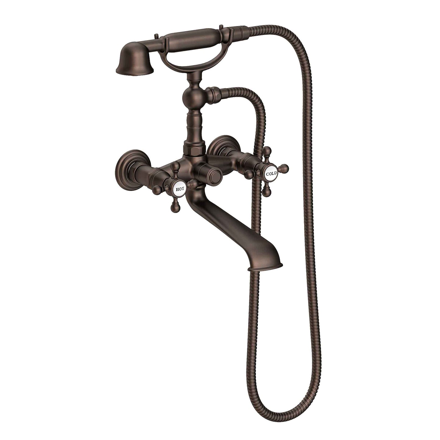 Newport Brass 920-4282 Astor Exposed Tub & Hand Shower Set - Wall Mount