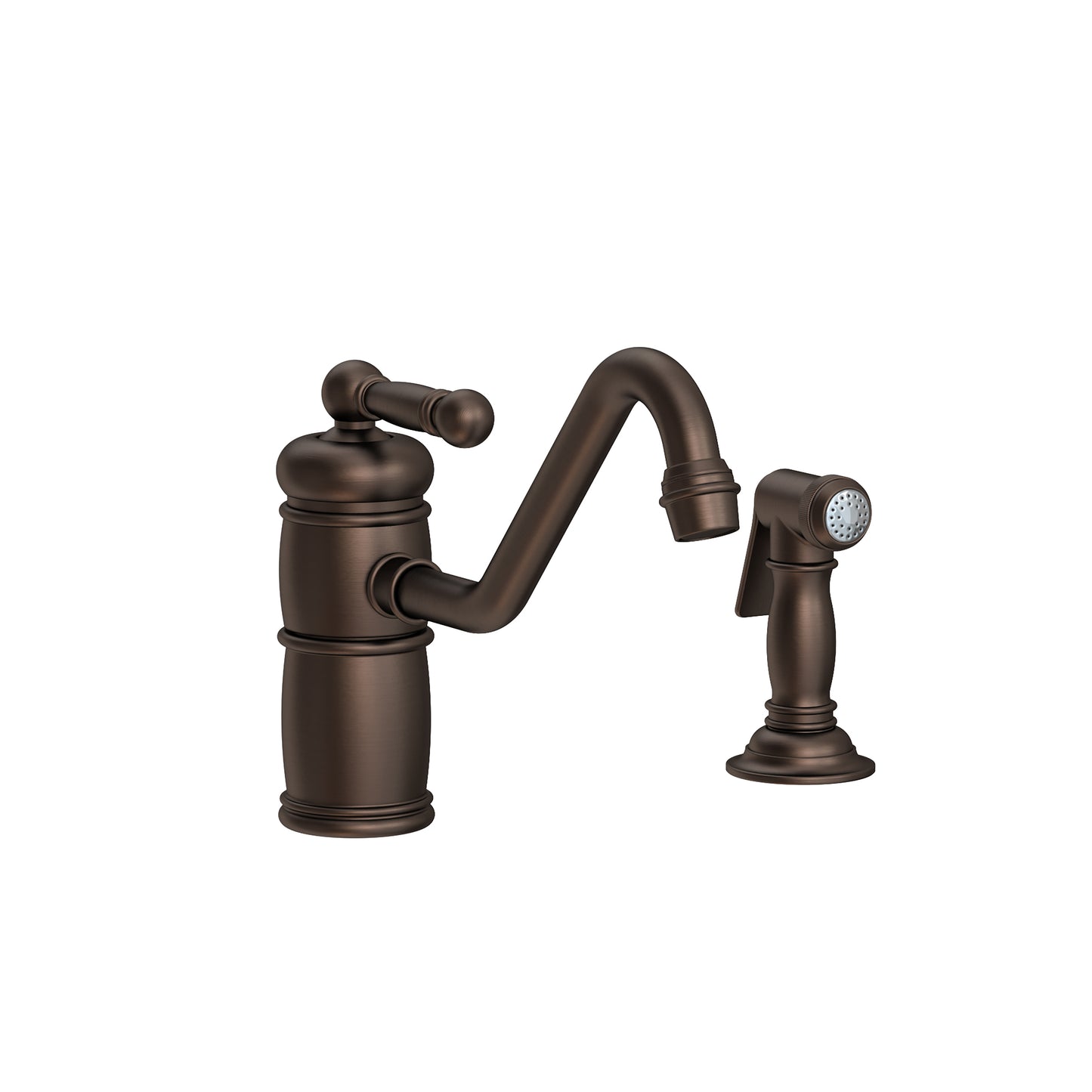 Newport Brass 941 Nadya Single Handle Kitchen Faucet With Side Spray