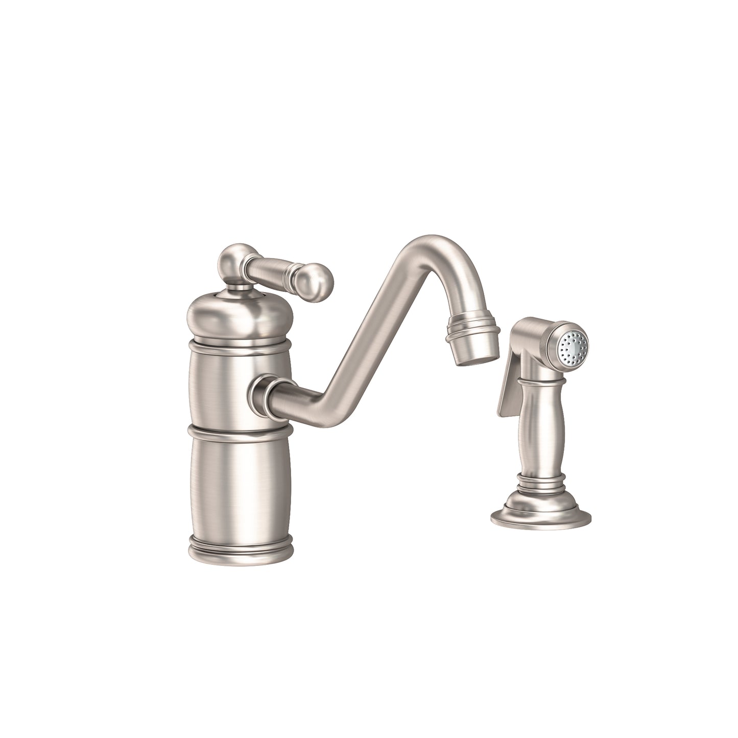 Newport Brass 941 Nadya Single Handle Kitchen Faucet With Side Spray