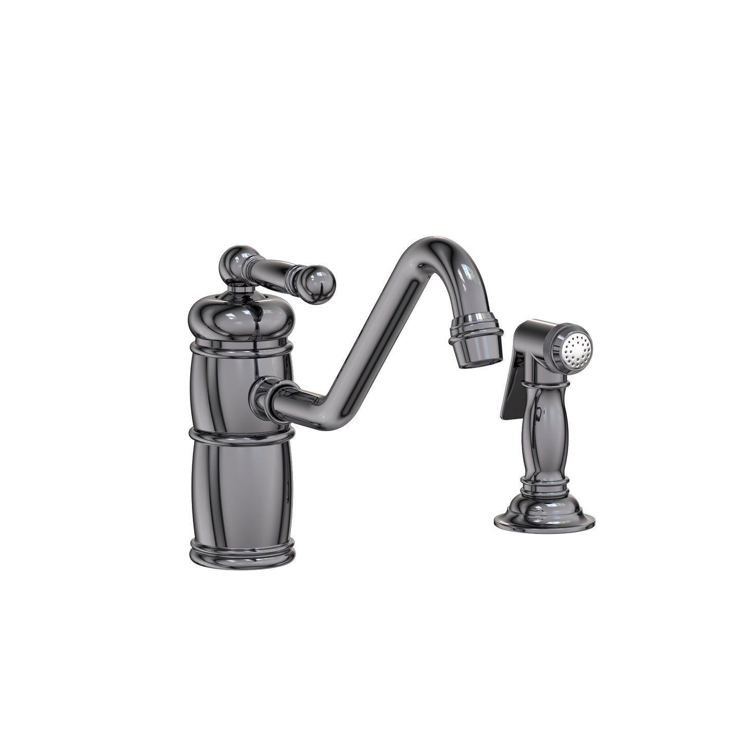 Newport Brass 941 Nadya Single Handle Kitchen Faucet With Side Spray