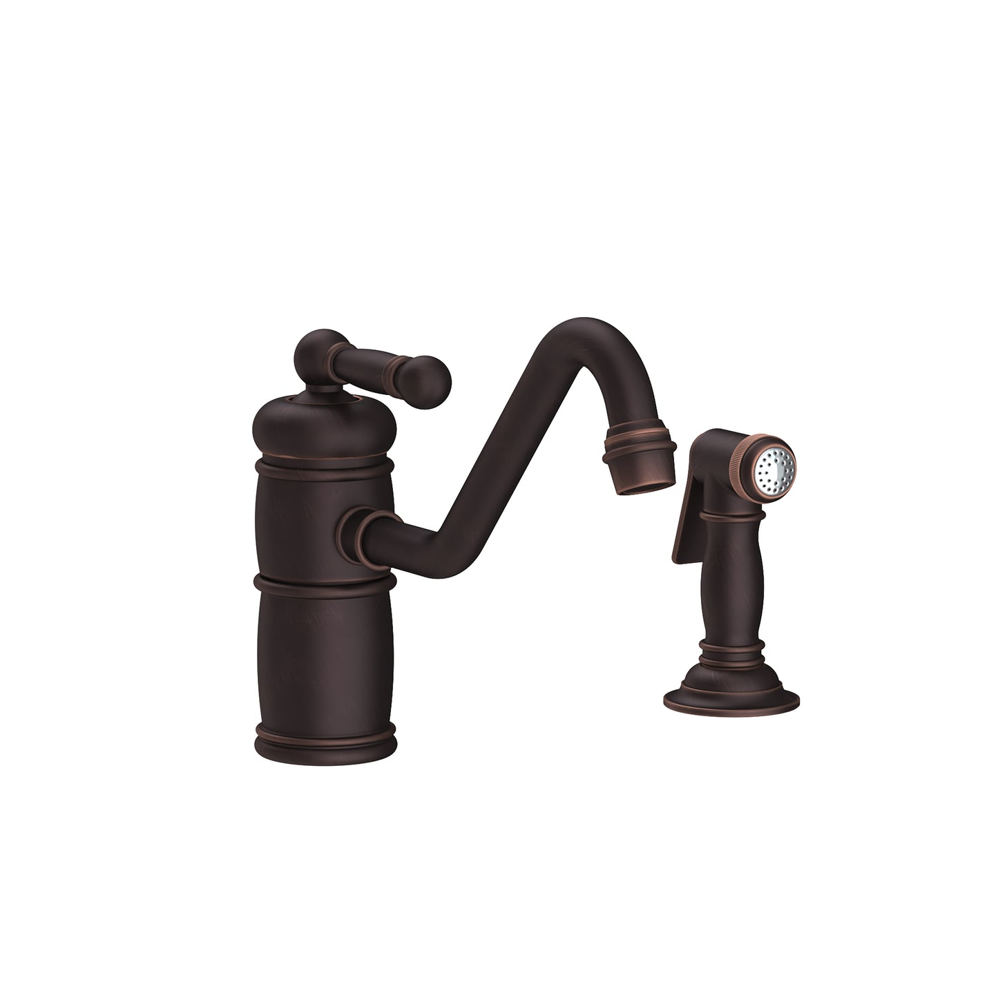 Newport Brass 941 Nadya Single Handle Kitchen Faucet With Side Spray