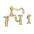 Newport Brass 9451-1 Fairfield Kitchen Bridge Faucet With Side Spray