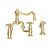 Newport Brass 9452-1 Chesterfield Kitchen Bridge Faucet With Side Spray