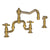 Newport Brass 9452-1 Chesterfield Kitchen Bridge Faucet With Side Spray