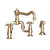 Newport Brass 9452-1 Chesterfield Kitchen Bridge Faucet With Side Spray