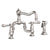 Newport Brass 9453-1 Chesterfield Kitchen Bridge Faucet with Side Spray