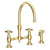 Newport Brass 9456 Fairfield Kitchen Bridge Faucet with Side Spray