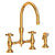 Newport Brass 9456 Fairfield Kitchen Bridge Faucet with Side Spray