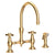 Newport Brass 9456 Fairfield Kitchen Bridge Faucet with Side Spray