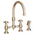 Newport Brass 9456 Fairfield Kitchen Bridge Faucet with Side Spray