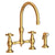 Newport Brass 9456 Fairfield Kitchen Bridge Faucet with Side Spray