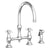Newport Brass 9456 Fairfield Kitchen Bridge Faucet with Side Spray