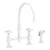 Newport Brass 9456 Fairfield Kitchen Bridge Faucet with Side Spray