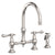 Newport Brass 9458 Chesterfield Kitchen Bridge Faucet With Side Spray