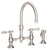 Newport Brass 9458 Chesterfield Kitchen Bridge Faucet With Side Spray