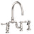 Newport Brass 9459 Chesterfield Kitchen Bridge Faucet With Side Spray