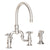 Newport Brass 9460 Chesterfield Kitchen Bridge Faucet With Side Spray