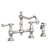 Newport Brass 9462 Chesterfield Kitchen Bridge Faucet With Side Spray
