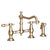 Newport Brass 9462 Chesterfield Kitchen Bridge Faucet With Side Spray