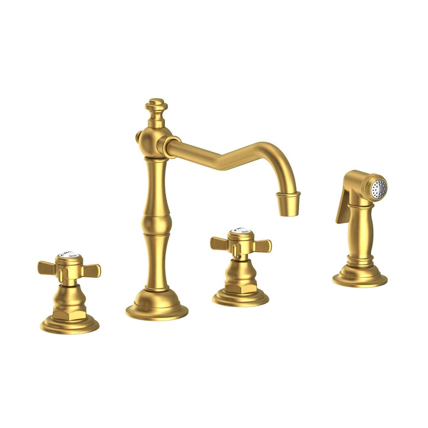 Newport Brass 946 Fairfield Kitchen Faucet With Side Spray