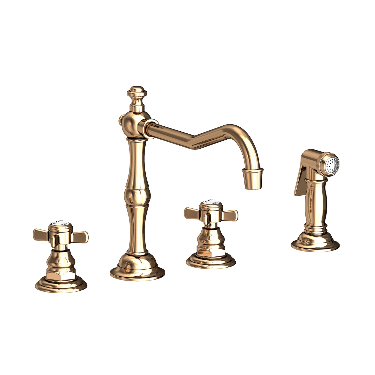 Newport Brass 946 Fairfield Kitchen Faucet With Side Spray