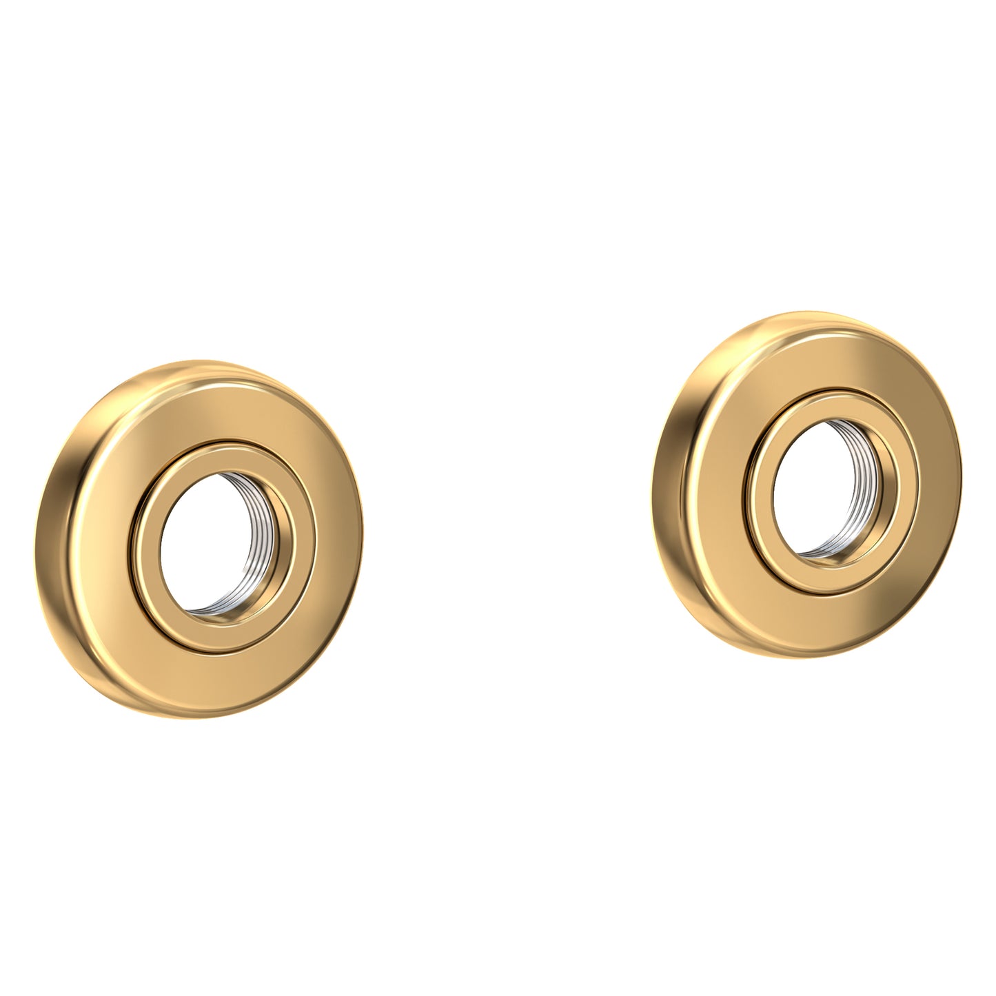 Newport Brass 990-2400 East Linear Grab Bar Decorative Rings & Mounting Kit