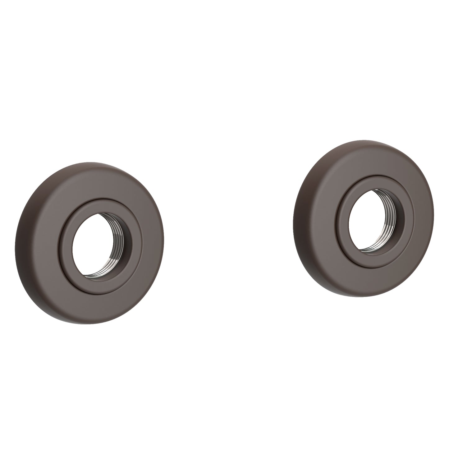 Newport Brass 990-2400 East Linear Grab Bar Decorative Rings & Mounting Kit