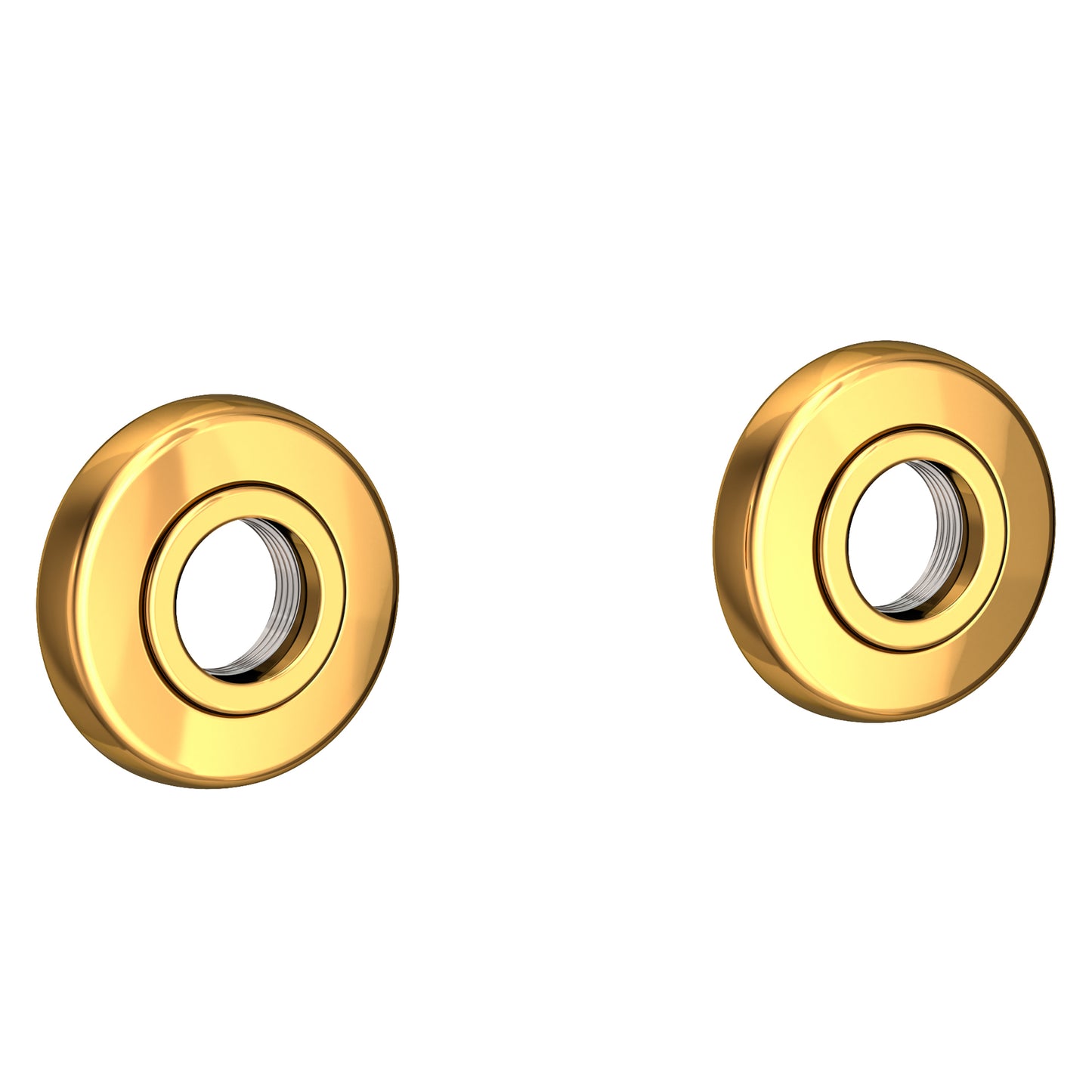 Newport Brass 990-2400 East Linear Grab Bar Decorative Rings & Mounting Kit