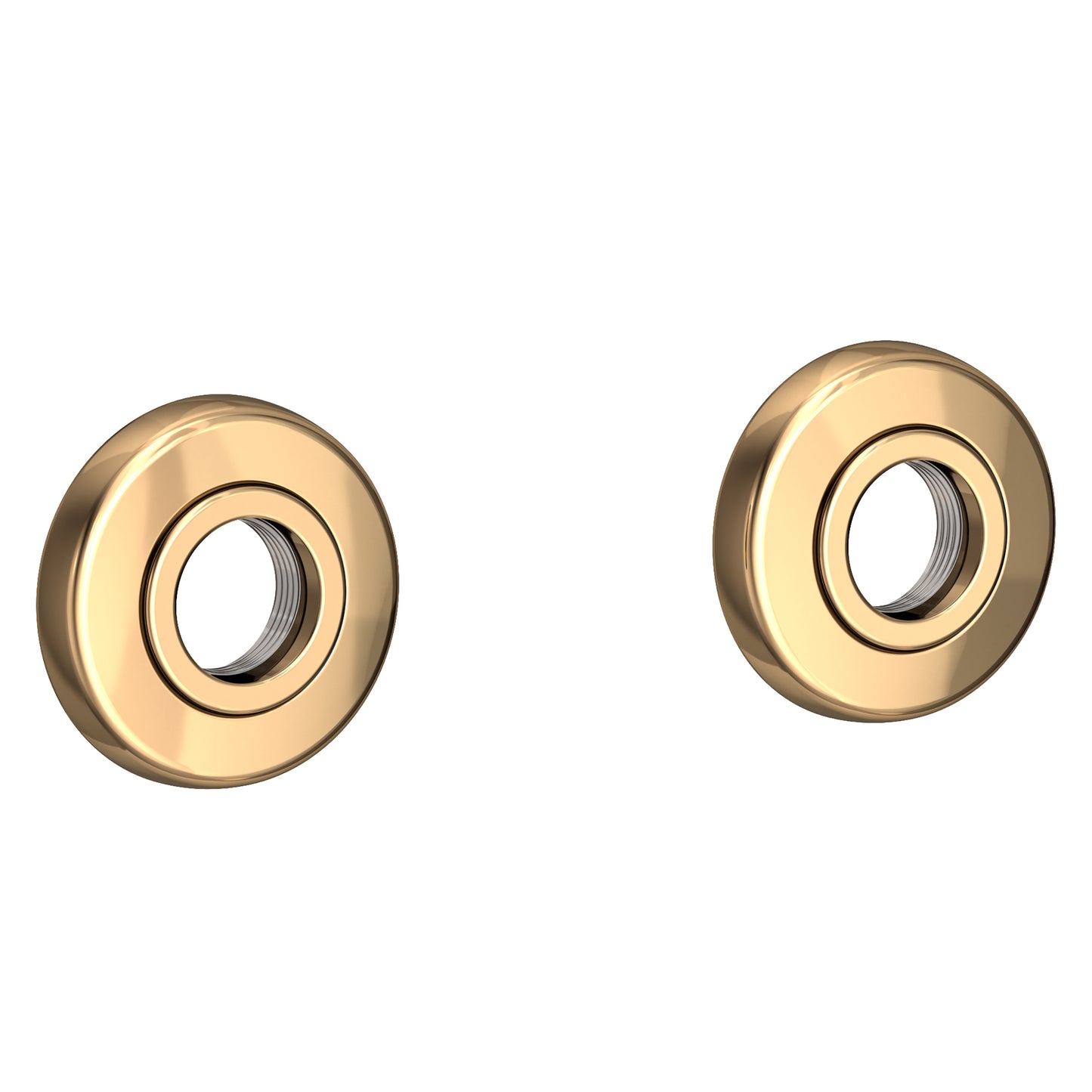 Newport Brass 990-2400 East Linear Grab Bar Decorative Rings & Mounting Kit