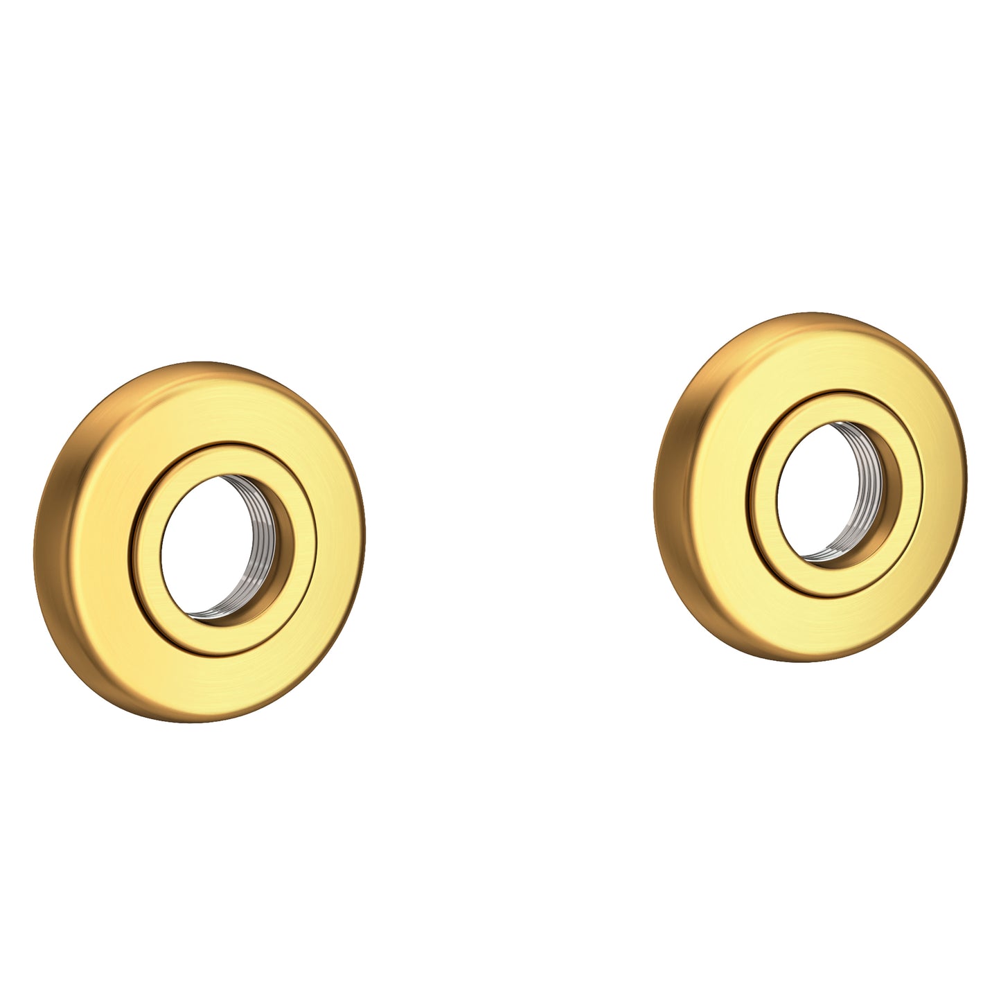 Newport Brass 990-2400 East Linear Grab Bar Decorative Rings & Mounting Kit