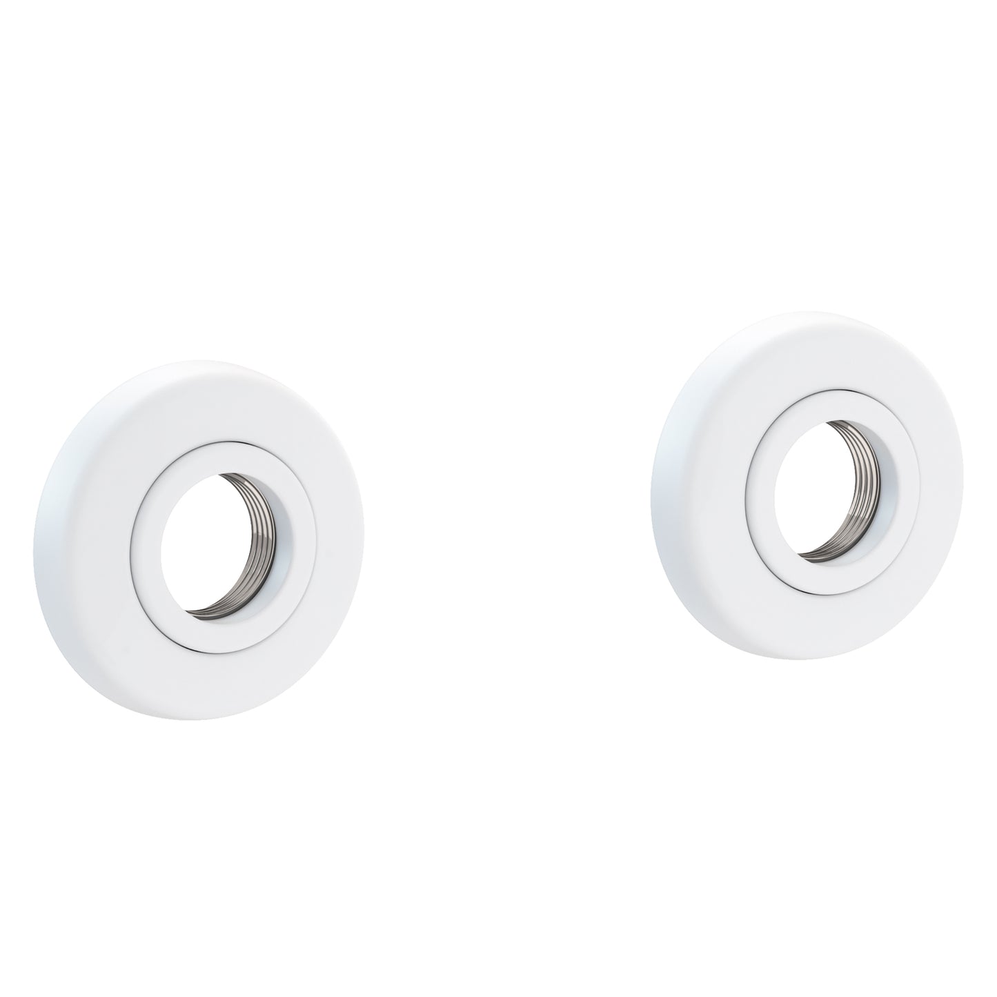 Newport Brass 990-2400 East Linear Grab Bar Decorative Rings & Mounting Kit