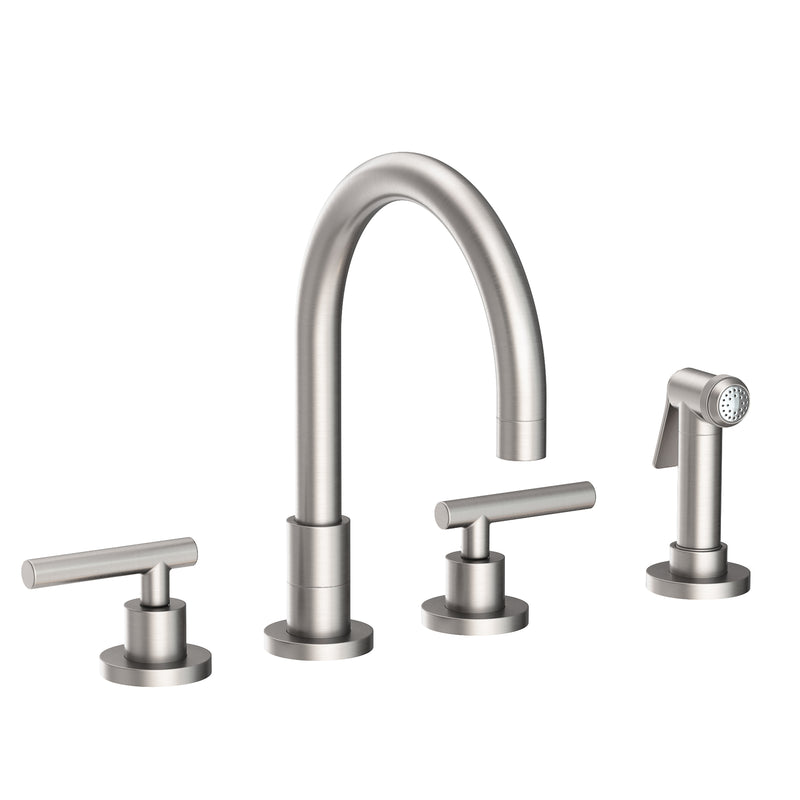 Newport Brass 9911L East Linear Kitchen Faucet with Side Spray