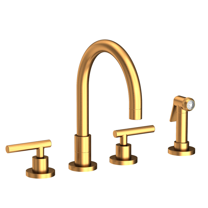 Newport Brass 9911L East Linear Kitchen Faucet With Side Spray