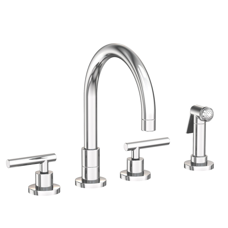 Newport Brass 9911L East Linear Kitchen Faucet With Side Spray
