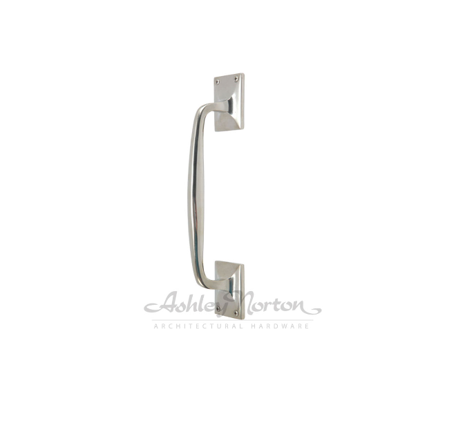 Ashley Norton NB.1150 Single Cranked Pull Handle 12" - Natural Bronze