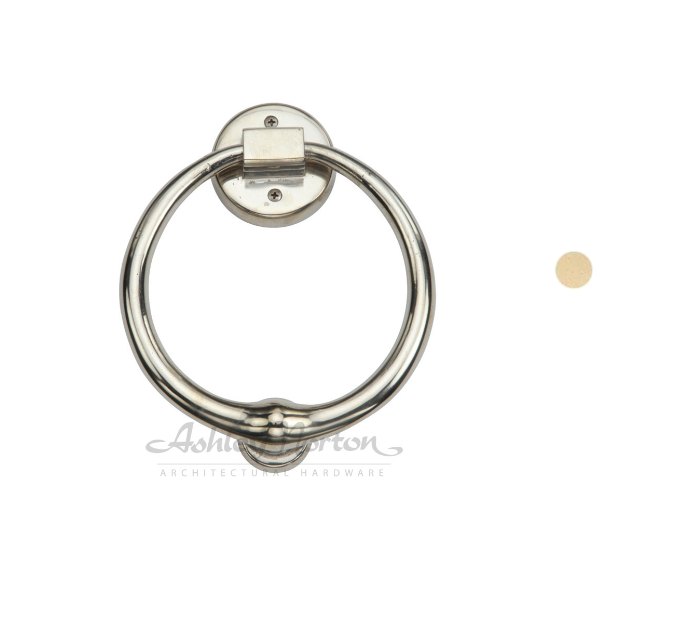 Ashley Norton NB.1275 Circular Door Knocker - Natural Bronze