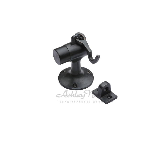 Ashley Norton NB.133 Door Stop with Hook - Natural Bronze