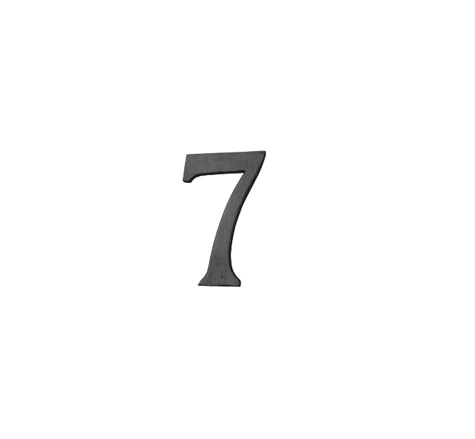 Ashley Norton NB.156 7 6" Numeral 7 - Natural Bronze