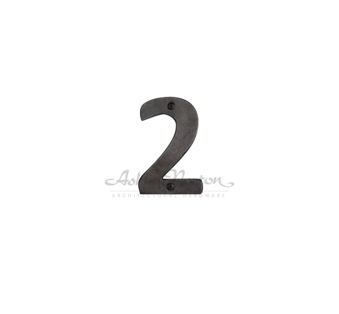 Ashley Norton NB.166 2 6" Numeral - 2 - Natural Bronze