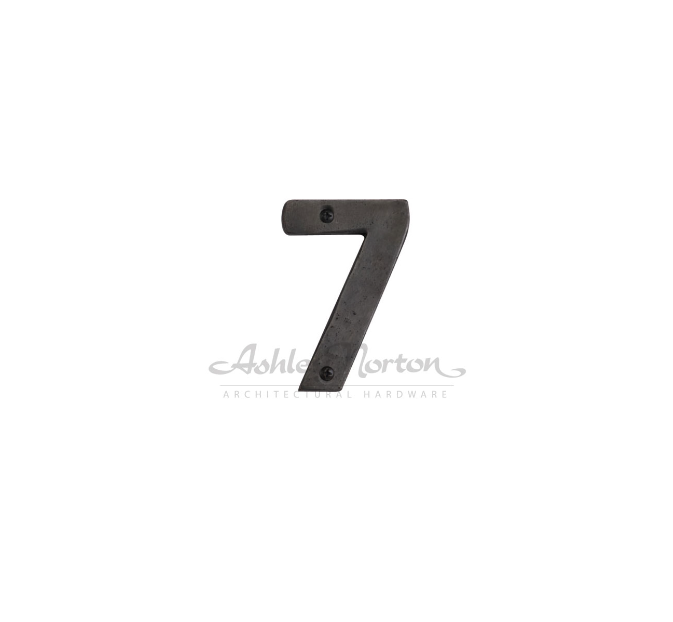 Ashley Norton NB.166 7 6" Numeral - 7 - Natural Bronze