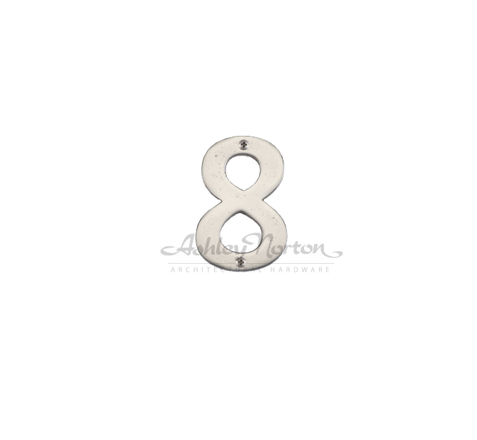 Ashley Norton NB.165 8 4" Numeral - 8 - Natural Bronze