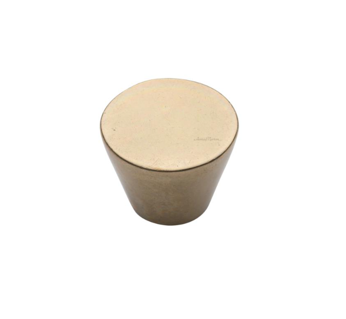 Ashley Norton NB.3189 1 1/4 1 1/4" Round Cone Knob - Natural Bronze