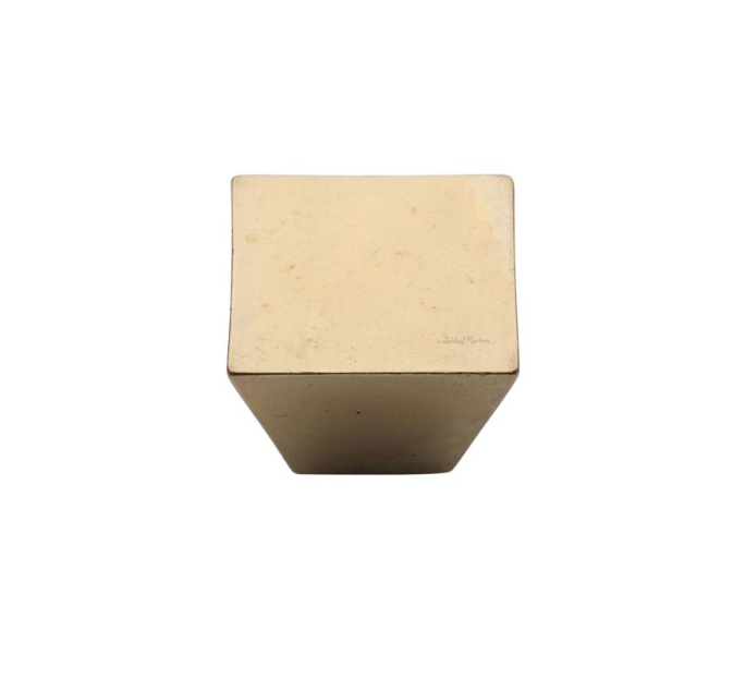 Ashley Norton NB.3191 1 1/4 1 1/4" Square Cone Knob - Natural Bronze